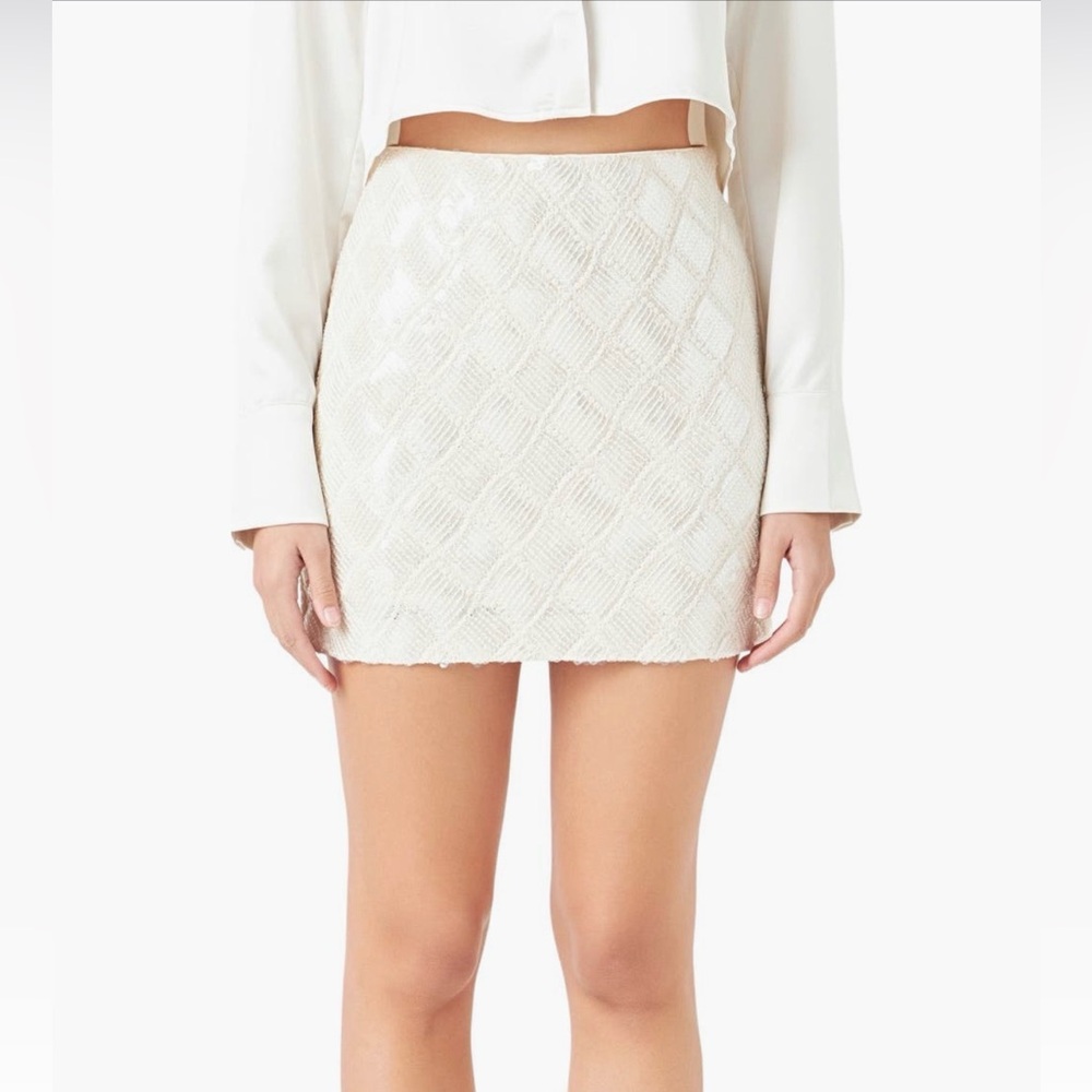Endless Rose Sequin Miniskirt ✨🪩